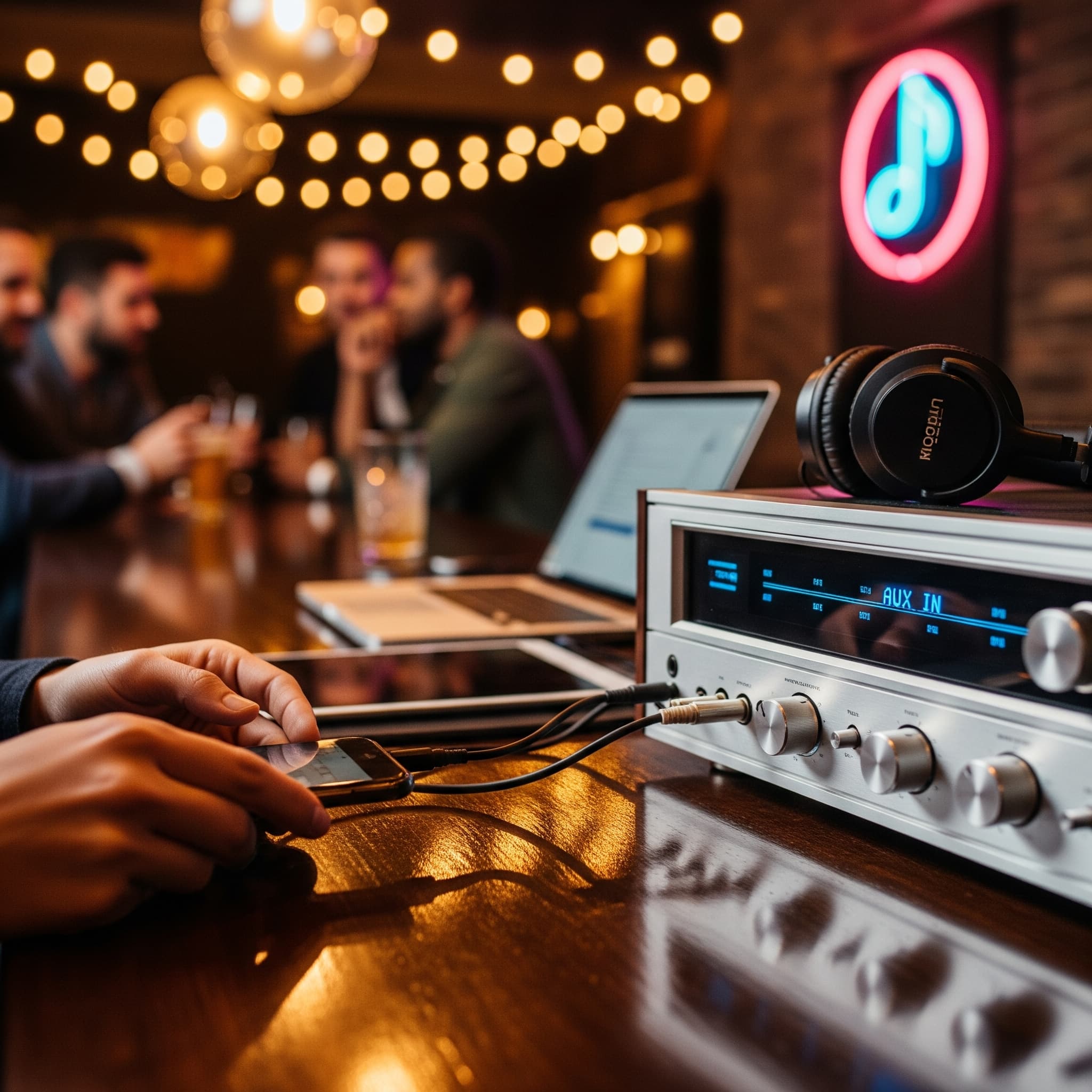 Connect to your sound system