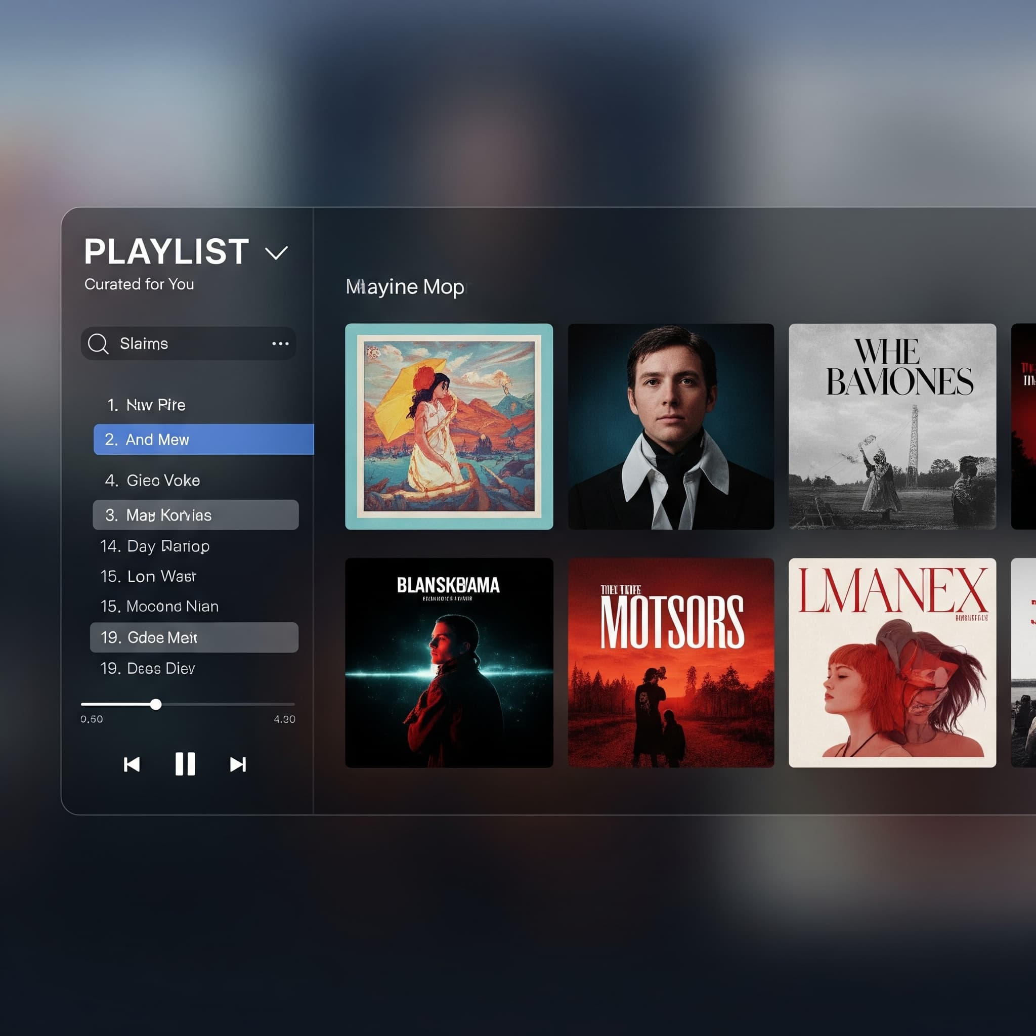 Select a playlist